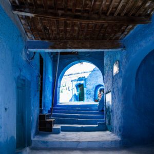 THRESHOLDS OF MOROCCO – Blue Stair Threshold